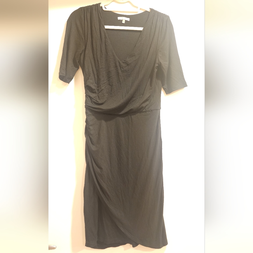 Black bordeaux jersey dress size Medium